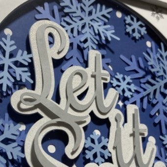 Let it Snow, Shadow Box, close up