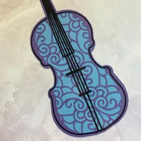 Violin/Viola/Cello- Layered Art