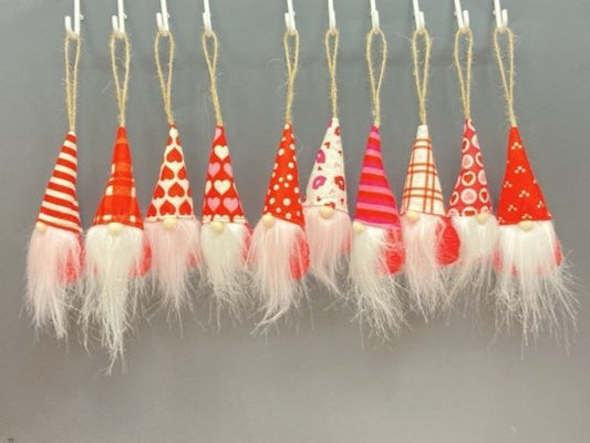 Hanging Plush Valentine Gnomes- Multiple options