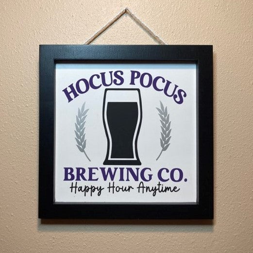 Hocus Pocus Brewing Co, Wall Art