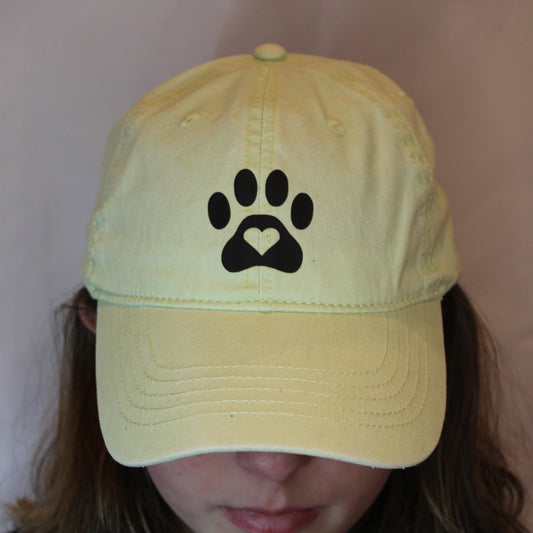 Paw Print Baseball Cap