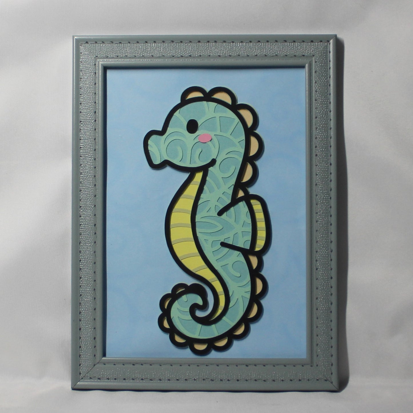 Seahorse, Layered Art