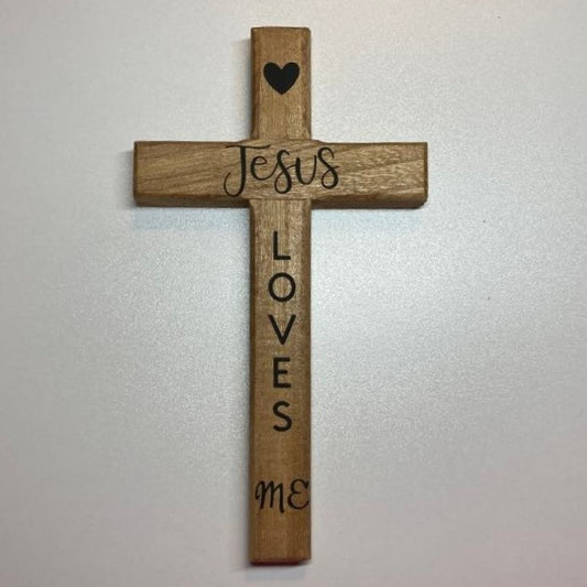 Jesus Loves Me, Wooden Cross