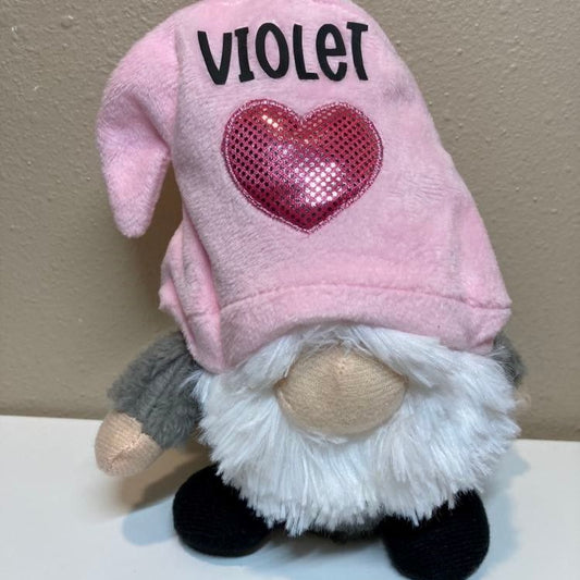 Personalized Valentine Gnome