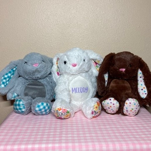 Personalized Bunnies 11"