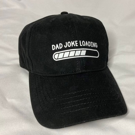 Dad Joke Loading Baseball Cap, Multiple Colors Available