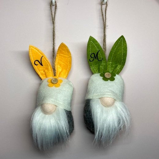 Personalized Easter Gnomes, Hanging
