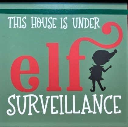 This House Is Under Elf Surveillance , Wall Art, close up