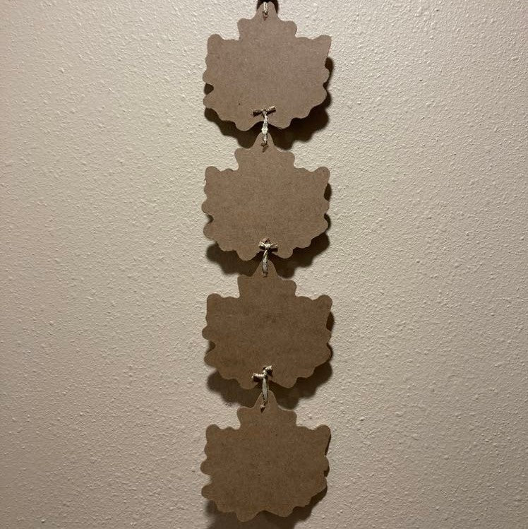 FALL, Vertical wall hanging, Multiple Options Available, back