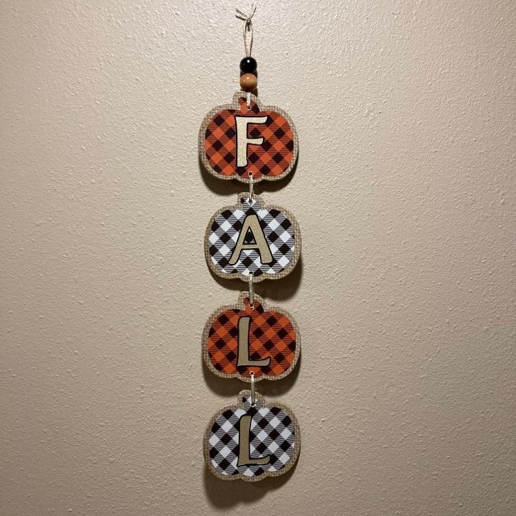 FALL, Vertical wall hanging, Multiple Options Available, Pumpkins