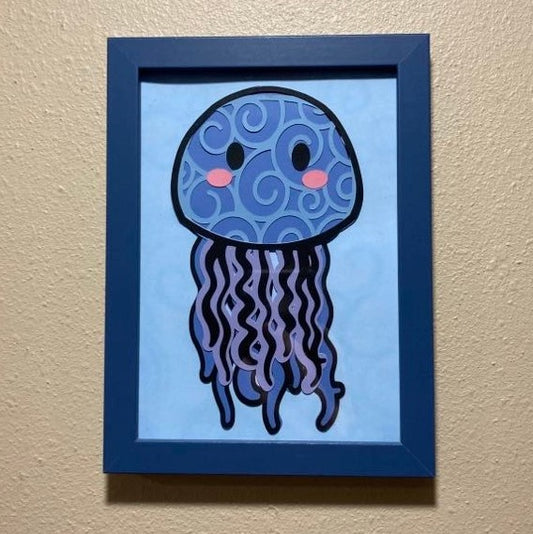 Jellyfish, Layered Art