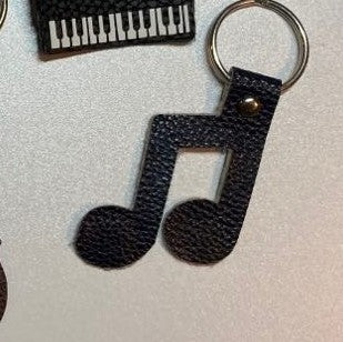 Music Note Key Fobs, Multiple Options