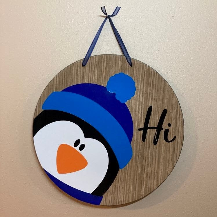 Penguin, Large Hanging Plate