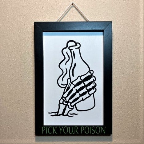 Pick Your Poison Wall Art